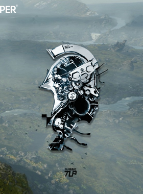 TLP镂空车贴 Ludens宇航服 死亡搁浅Death Stranding多用平面贴纸