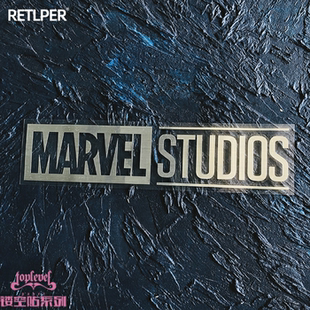 TLP鏤空車貼 Comics復聯4鋼鐵俠超級英雄貼紙 十年標志Marvel