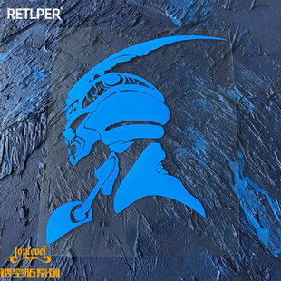 TLP镂空车贴 强殖装甲卡巴加尔巴Bio Booster贴贴