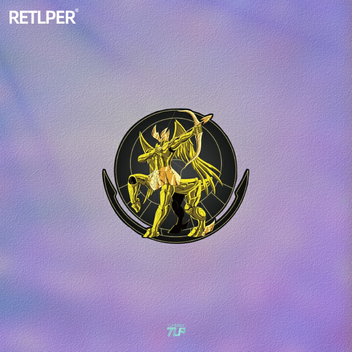 TLP反光车贴 圣斗士星矢射手座艾俄洛斯黄金圣衣摩托车贴贴