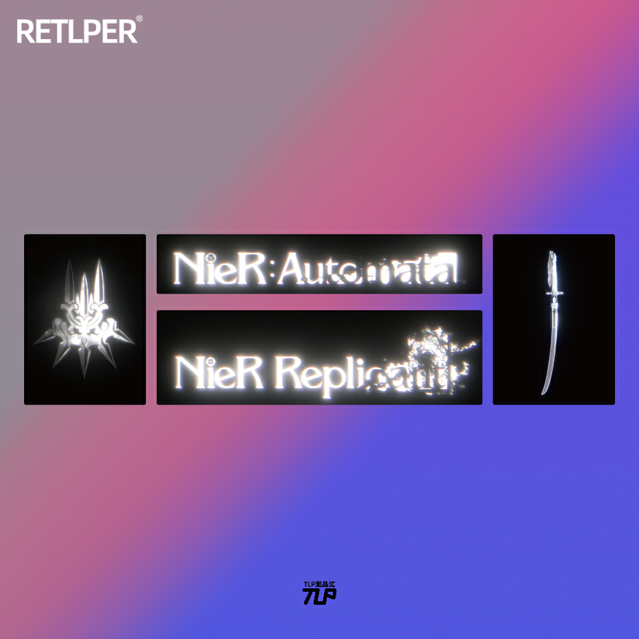 反光车贴尼尔机械纪元寄叶二号