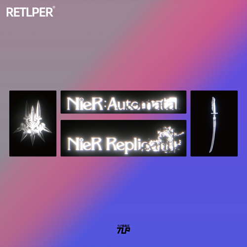 反光车贴尼尔机械纪元寄叶二号