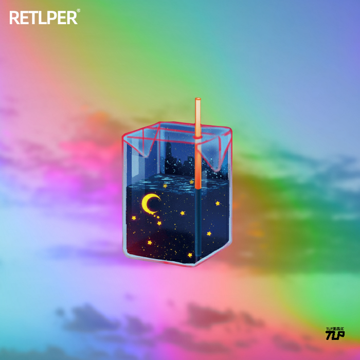 反光月亮摩托车电动车贴纸车贴