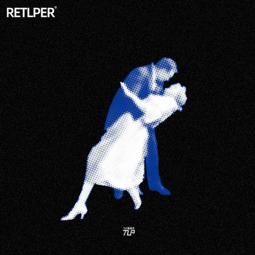 tlp系列复古克莱因贴纸反光车贴