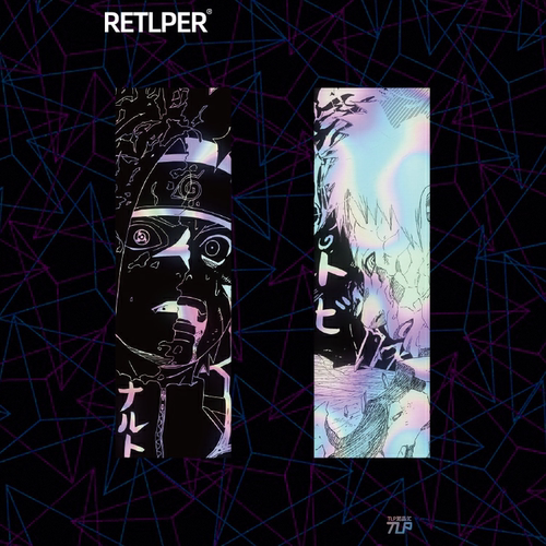 TLP反光贴纸火影忍者鸣人佐助带