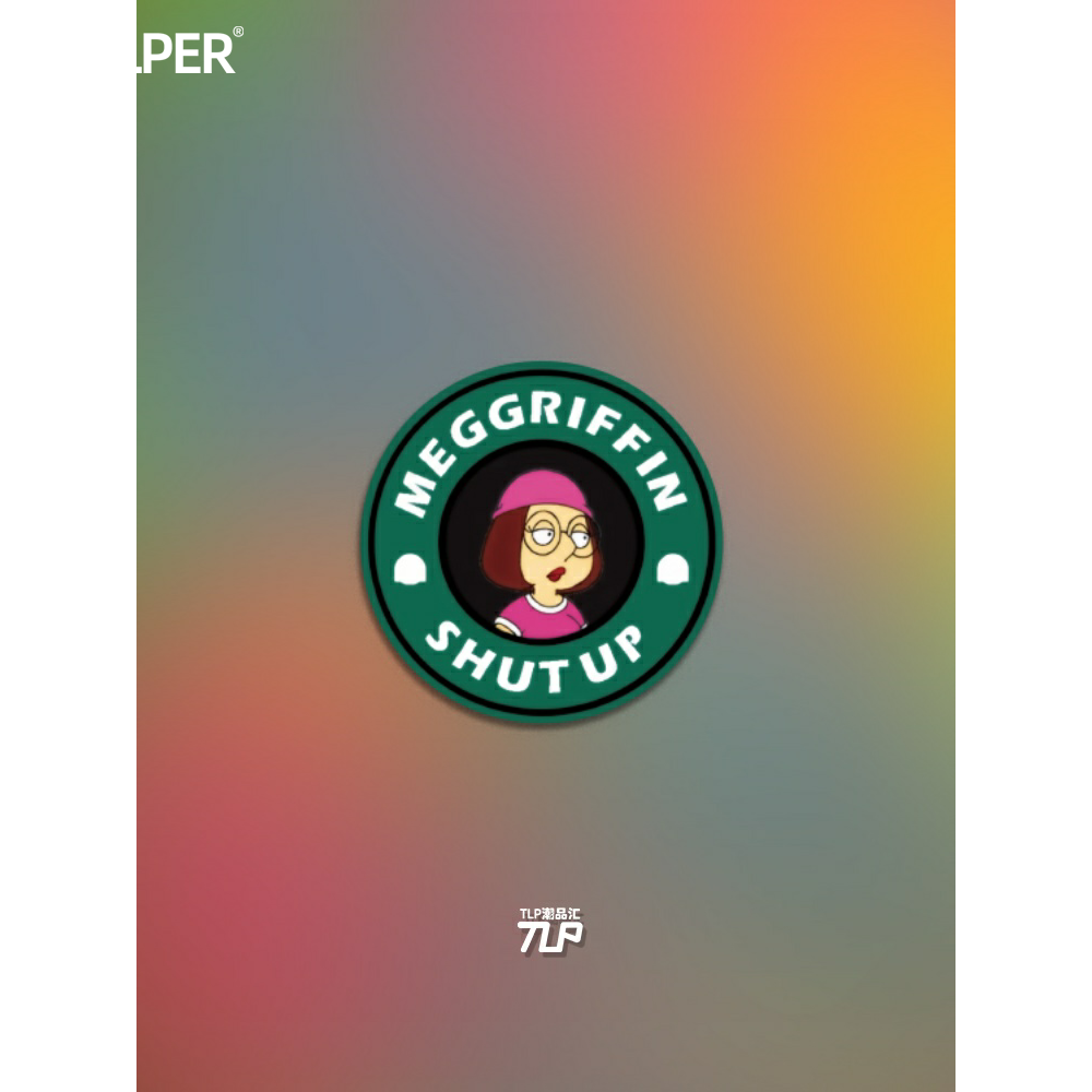 贴纸出生之家动漫搞笑Meg古神