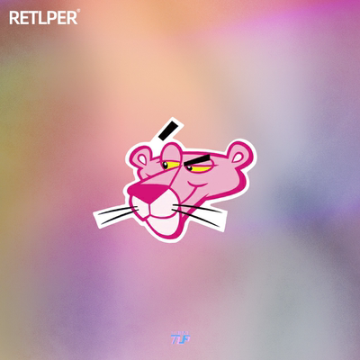 PinkPanther豹时尚潮流卡通反光