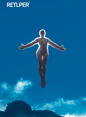 TLP反光贴纸  美剧Wolves异星灾变Mother密特拉人造人 平面贴纸