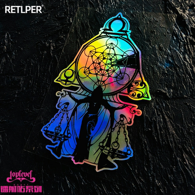 TLP星座天平座十二宫贴纸