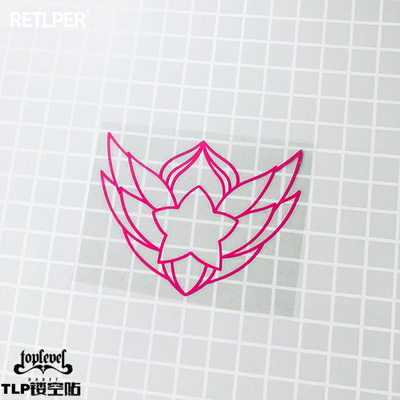 镂空车贴美少女战士月TLP野兔