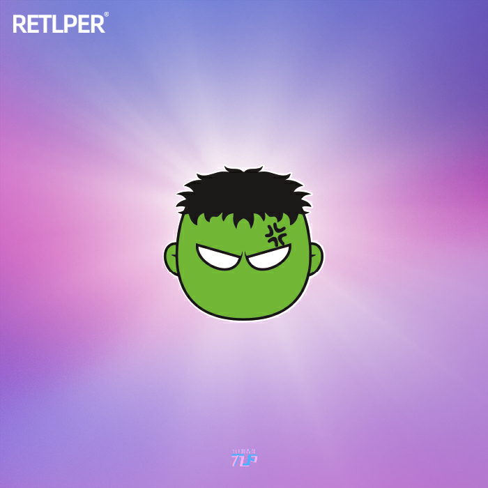 反光车贴漫威美漫绿巨人TLP生气