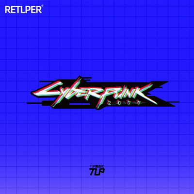 镂空车贴赛博朋克武侍samurai