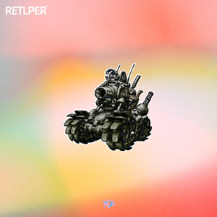 TLP反光车贴 合金弹头坦克战争武器贴摩托车贴纸