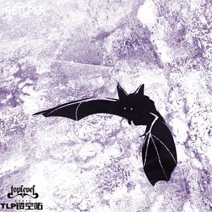 TLP镂空车贴 吸血蝙蝠BAT翼手天鼠万圣节鬼怪吓人防水随意贴纸