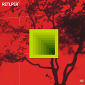 TLP反光车贴 立体感渐变绿色几何线条玻璃漆面电动车防水小贴纸