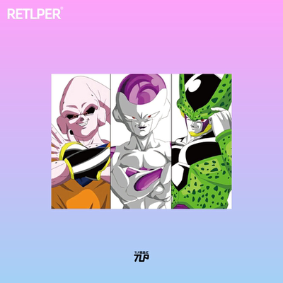 tlp七龙珠孙悟空沙鲁反光车贴