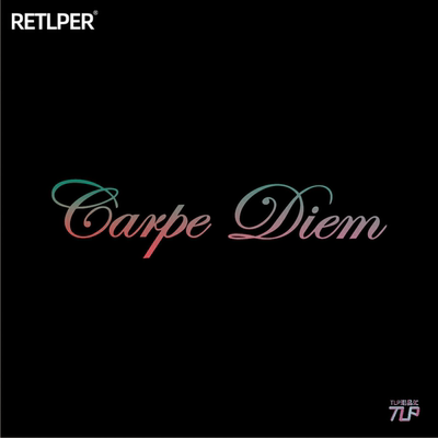 tlp镂空车贴抓住现在及时行乐