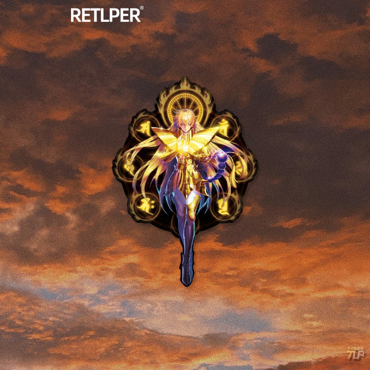 TLP反光车贴圣斗士星矢圣域十二