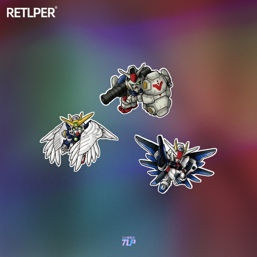 TLP反光车贴高达GUNDAMRX78G