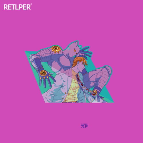 tlp反光皇后二次元动漫贴纸车贴