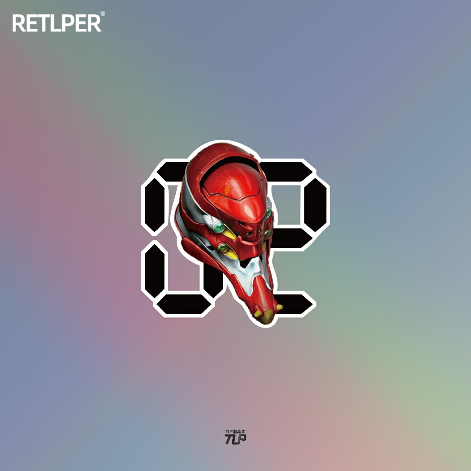 反光车贴新世纪福音战士TLP号机