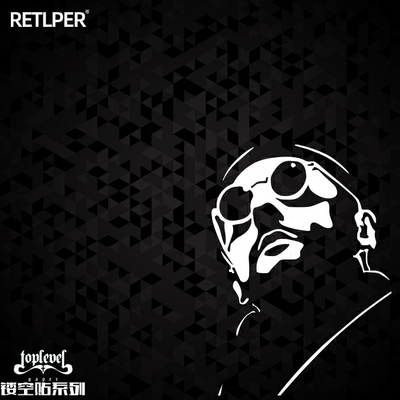 TLP镂空车贴这个杀手不太冷Leo