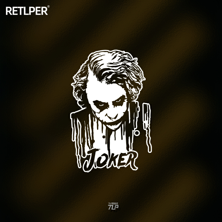 JOKER电影希斯莱杰防水车门贴纸