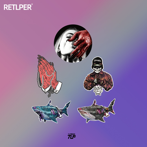 TLP套贴恶魔HELL撒旦路西法祈祷