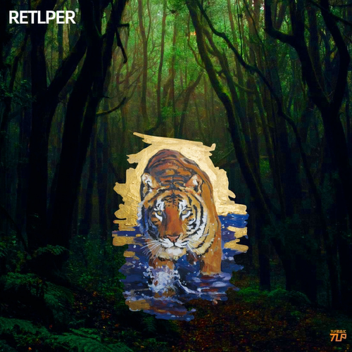 TLP反光车贴虎年老虎东北虎油