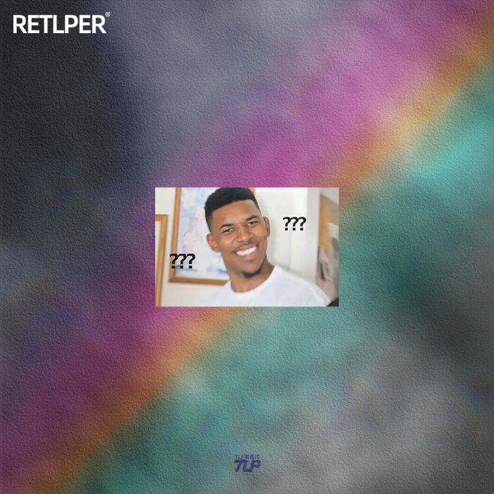 TLP反光车贴 黑人问号？表情 贴贴玻璃贴定制