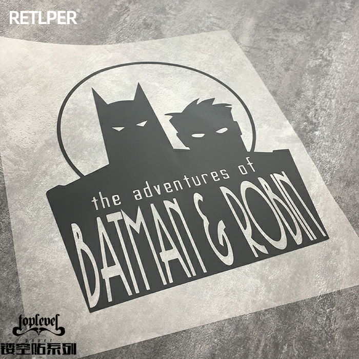 tlp镂空车贴dc美漫与即时贴贴纸