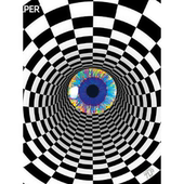 汽摩防水 TLP反光车贴 眼球凝视压迫感立体感 瞳孔 平面贴纸 原创