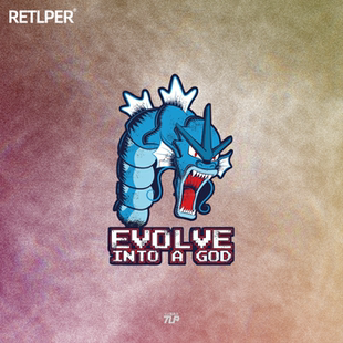 TLP反光车贴 宠物小精灵宝可梦暴鲤龙玻璃贴