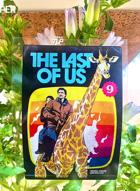 TLP反光车贴 The Last of Us 最后生还者 长颈鹿 美剧防水贴纸