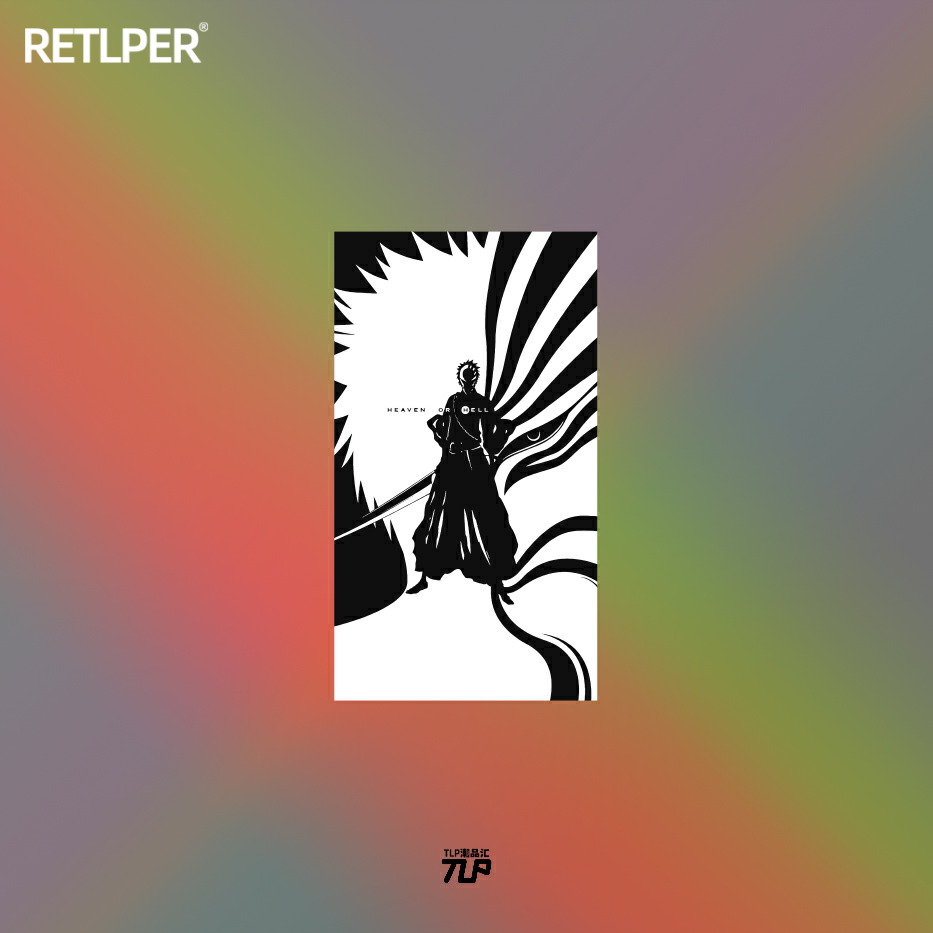 死神黑崎一护漫画遮瑕贴反光车贴