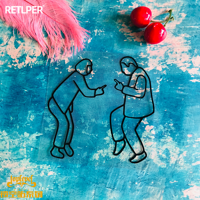 tlp镂空车贴昆汀电影贴纸