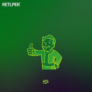 Boy Pip 游戏防水贴纸 辐射小子点赞Fallout4哔哔Vault TLP反光贴