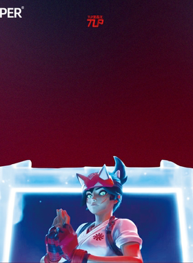 TLP反光贴 雾子Kiriko 狐灵引路 忍者 守望OW 漆面玻璃防水贴纸