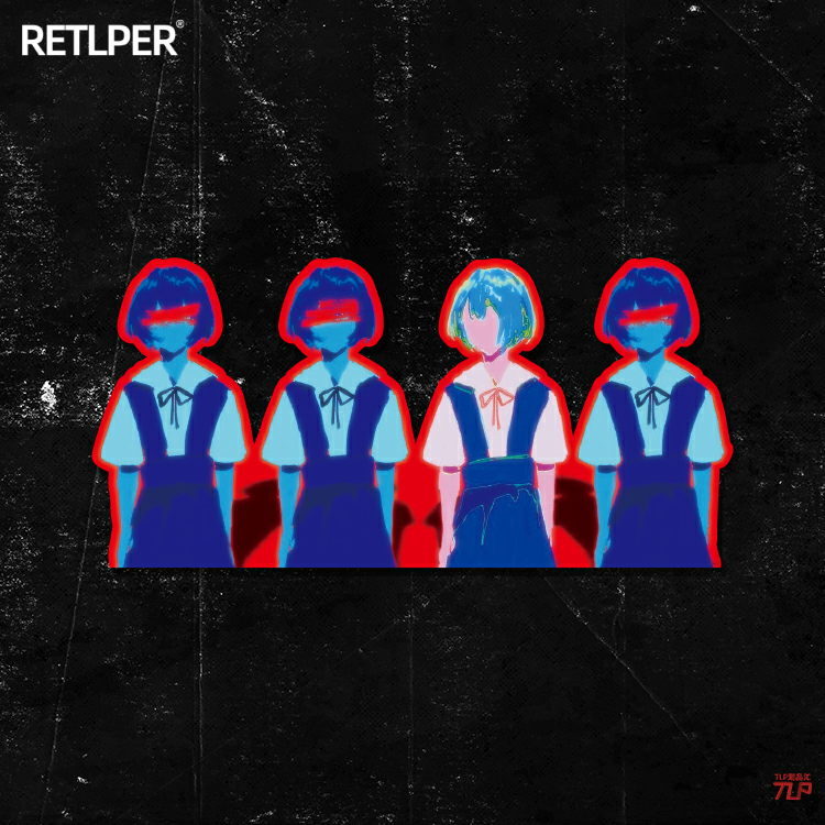 tlp反光车贴eva新世纪贴纸