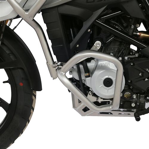 适用BMWG310R G310GS护杠保险杆改装防K摔 底盘护板床包 前挡风玻