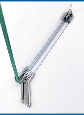 淋浴房接水件下挡条浴室玻璃w平开门防水密封pvc胶底边引水回水槽