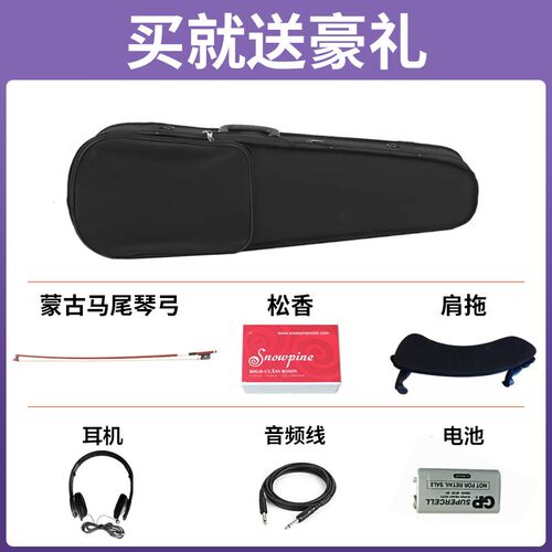 电小提琴追乐电子提琴4/4成人专业演奏级学生通用P推荐violin电声