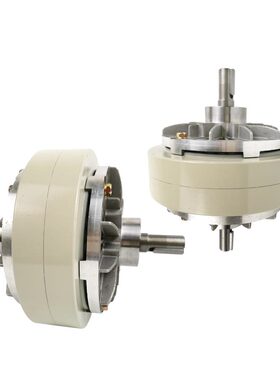 磁粉双轴6NM到400NM 24V磁粉离合器J磁粉电机张力控制磁粉离合器