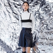 爱居兔吊带衫 女 吊带衫 女春季 性感外搭设计垂坠流苏时尚