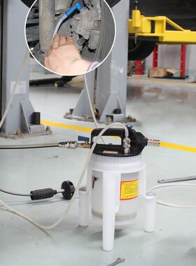 刹车油更换工具汽车气动制动液换抽油机加注器泵壶U管汽保工具设