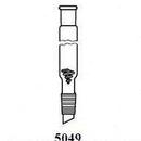可加工订做各种玻璃 分馏柱 2标准口 300MM 具蛇形螺圈