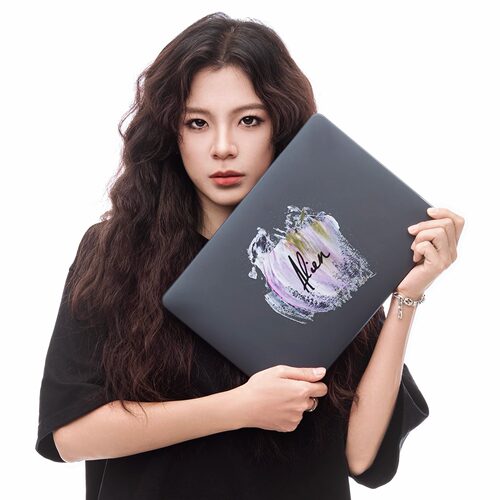 定制英文名macbook笔记本保护壳/颜料定制苹果华为微软电脑保护壳