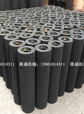 耐油磨床橡胶滚轮 磁性分离器皮辊 橡胶压辊 CF-01 180长30Z0长50
