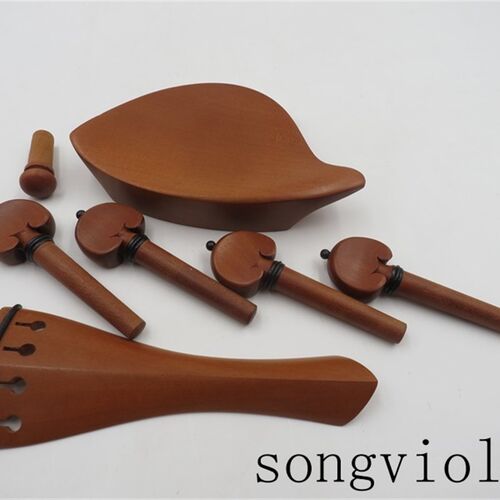 小提配件,高档琴q轴/弦扭/拉弦板/腮托/尾柱
