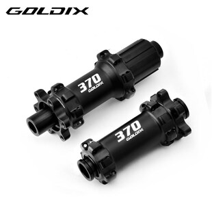 M370山地车六钉碟刹花鼓36T棘轮H直拉28H超轻快拆桶轴BOOS GOLDIX